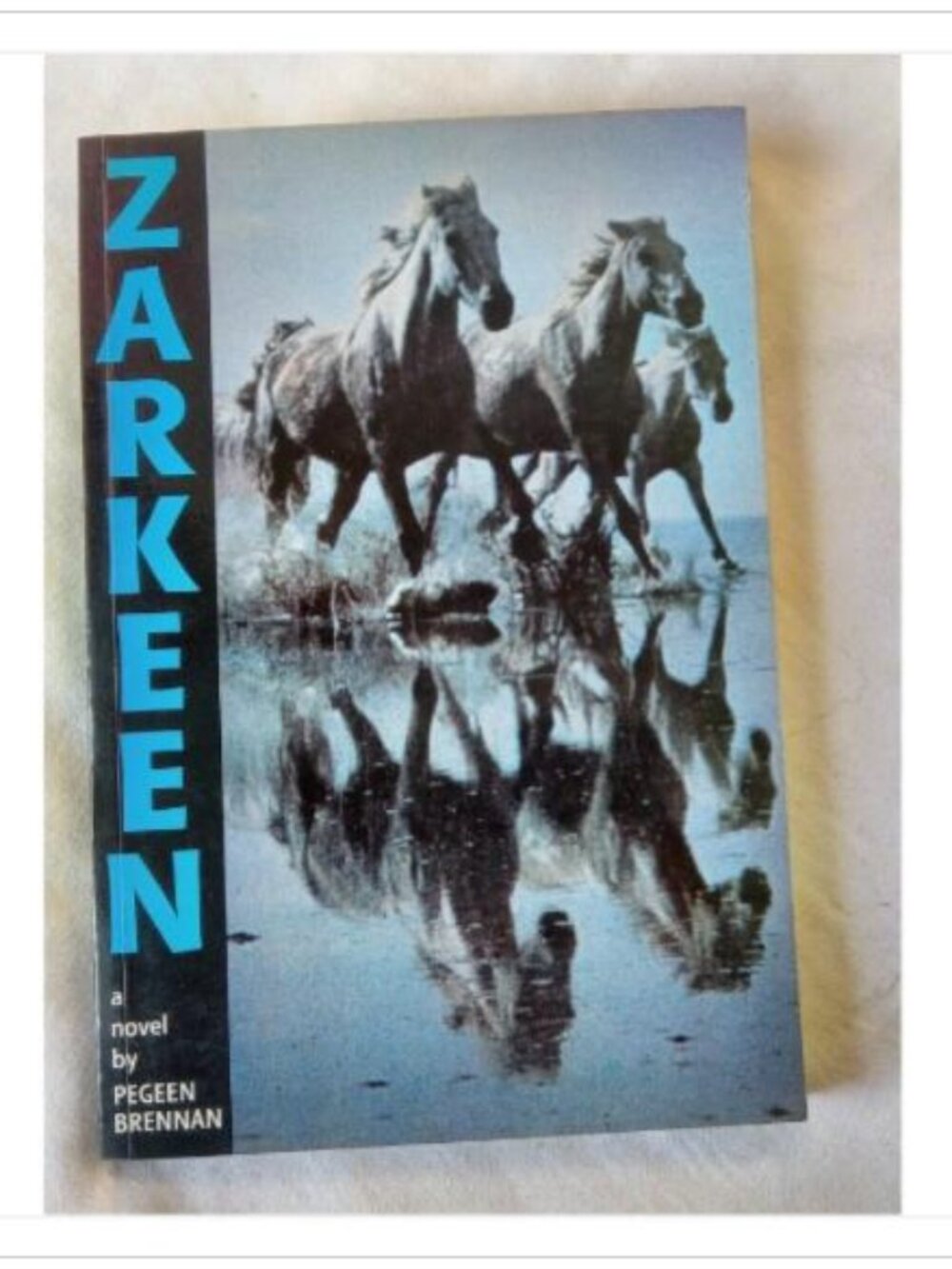 Zarkeen Pegeen Brennan 1982 Paperback Book Vintage Novel Read Classic